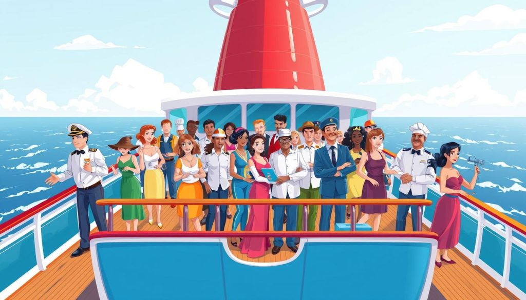 Crew-Positionen und Verantwortlichkeiten auf Kreuzfahrtschiffen